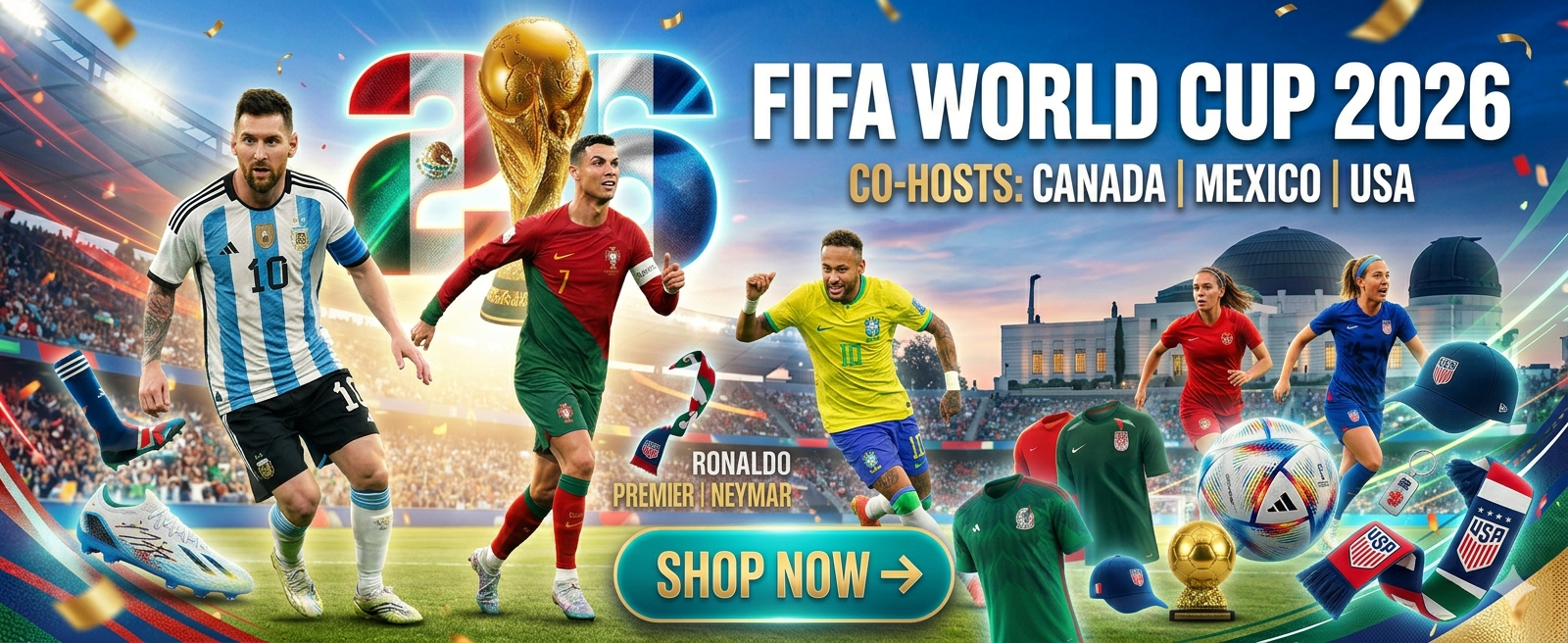 FIFA World Cup 2026 Official Fan Gear & Apparel